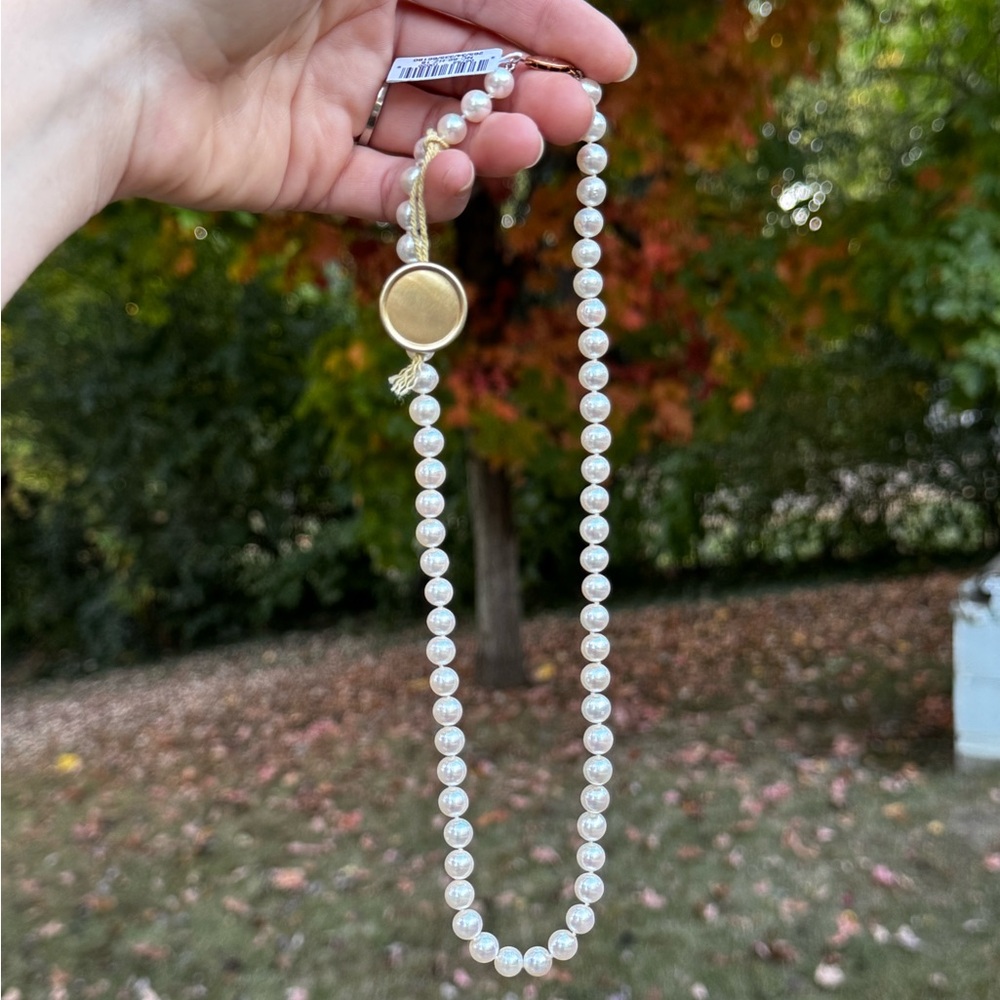 18” Fine Cultured Pearl Necklace (14k clasp)
